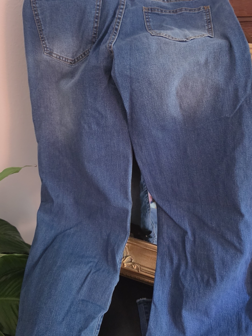 Kids' Blue Denim Jeans - Classic Straight Fit